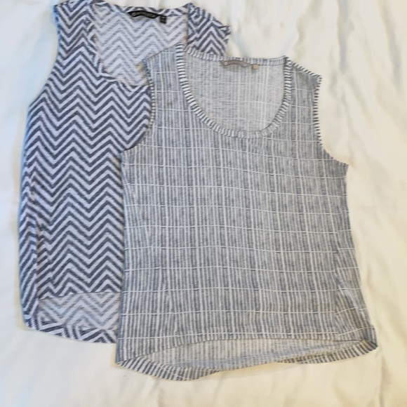 Bundle of 2 Athleta Breezy Printed Muscle Tanks - Picture 5 of 9
